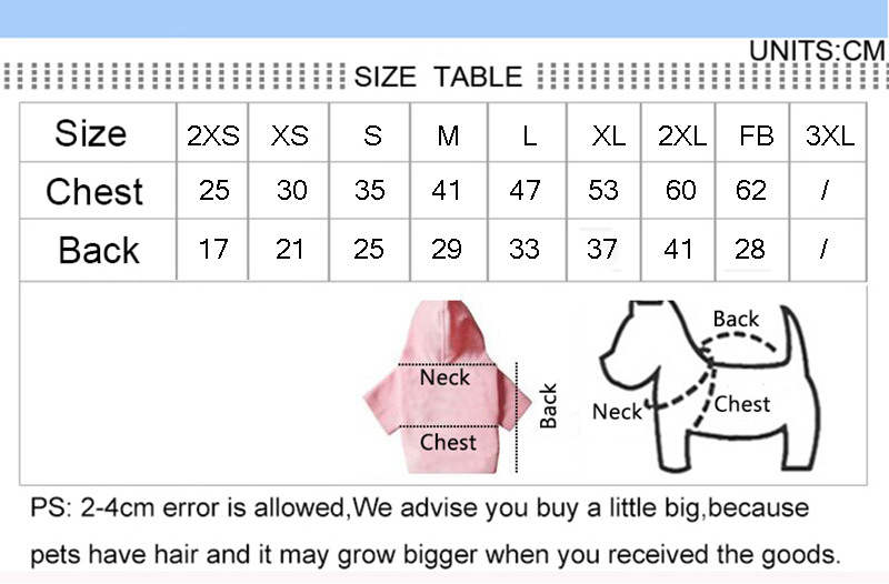 Gradient Dog Clothes