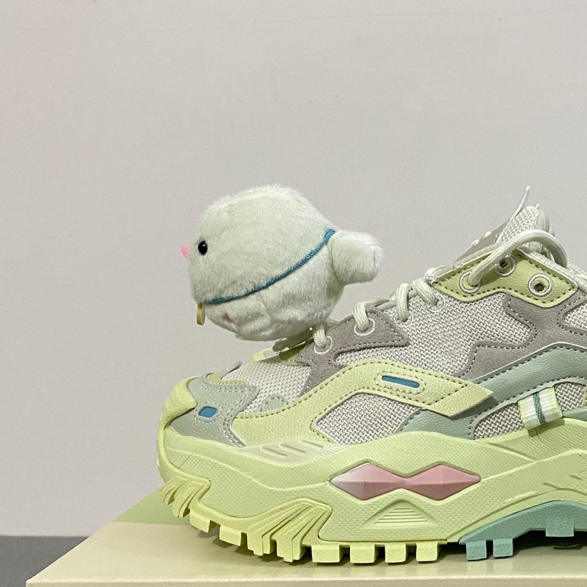 Putian Chunyuan L Hard Candy Zhao Lusi Style Thick-Soled Dad Shoes Casual Versatile Cat Paw Casual Shoes Dad Shoes for Women