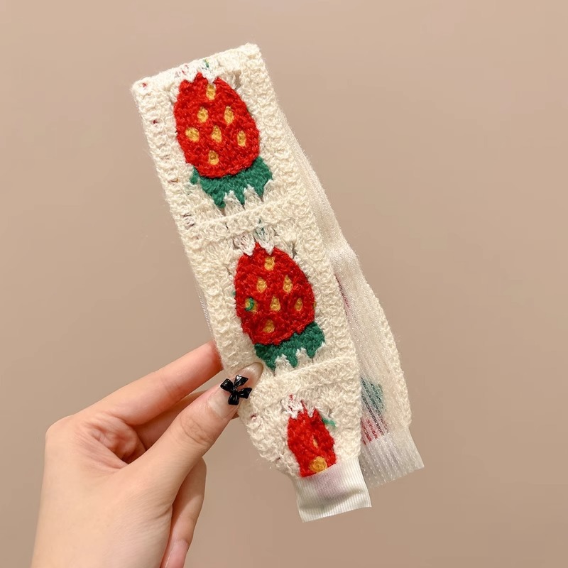 Nuevo crisantemo frange post de acabado de cabello artefacto Velcro banda de cabello lavado de cara fijo cabello pegado post de cabello tocado