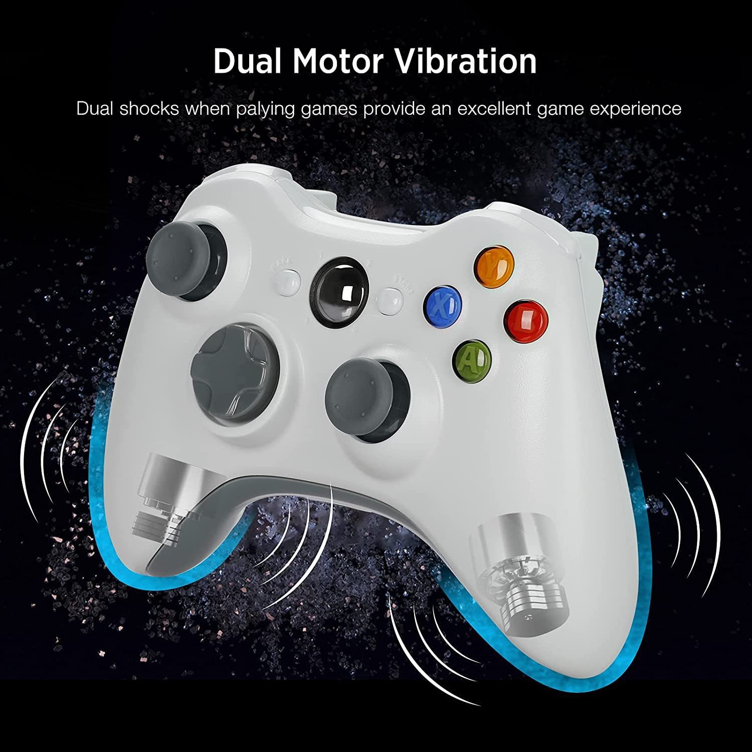 Controlador de juegos con cable todo en uno XBOX360 Controlador de apariencia PC360 Computadora PC Controlador de Android PS3