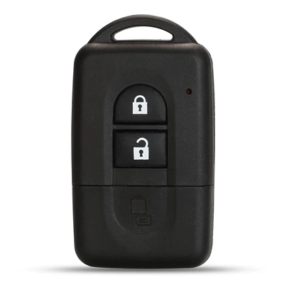 Suitable for Nissan/Nissan Car 2-Button Smart Remote Key Replacement Shell with Key Blank