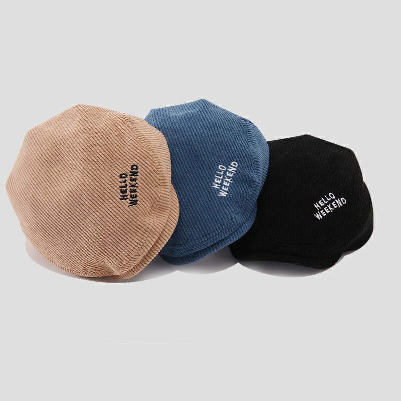 Sombreros para bebés para niños y niñas, boinas de vello de invierno y otoño versátiles para niños casuales avanzando gorras de lengua de pato