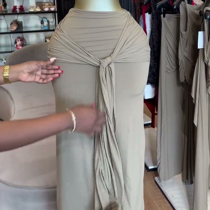Women's Clothing Summer Style Women's Elegant Solid Color Sleeveless Top And Tie Up Slim Skirt Set Clothing_ecoleips.com