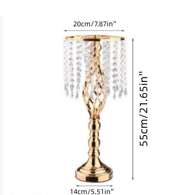 Gran tamaño de oro francés 55cm (12 cuentas)
