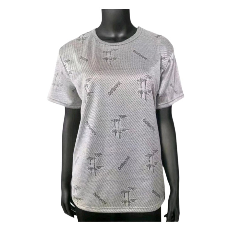 Graphene Ice Silk Vest, Thin, Breathable and Comfortable Half-Sleeved T-Shirt, Unisex Short-Sleeved T-Shirt