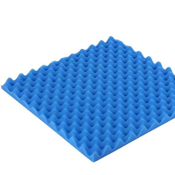 自主发泡供应蓝色隔音海绵 蓝色PU隔音海绵 聚氨脂蓝色隔音海绵