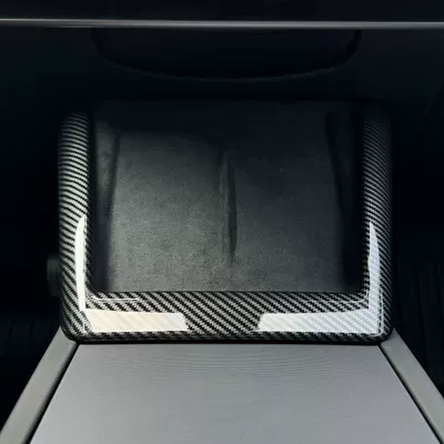 Central Control Storage Box, New: Other Automotive Interior Supplies - refreshed-y3-center-console-u-frame-gloss-carbon-fiber