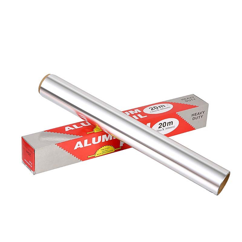 Papel de aluminio desechable grueso para hornear – Antiadherente, ancho 30 cm, apto para horno y parrilla.