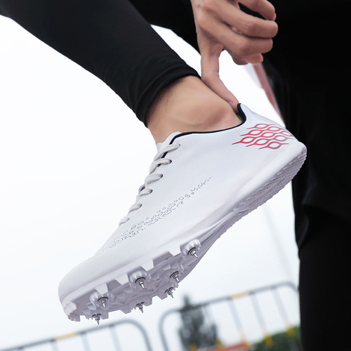 Hot selling track and field shoes, sprint spikes, primary and secondary school students physical examination competition running special youth training shoes