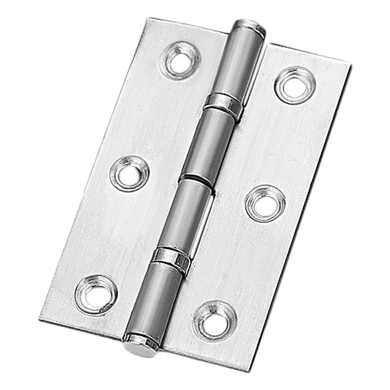 Acero inoxidable cojinete bisagra pequeña 2 pulgadas silenciosa arena negra 2,5 pulgadas bisagra de ventana de puerta gruesa 3 pulgadas plegables de puerta 5 pulgadas