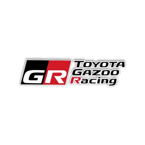 Applicable to Toyota high-performance GR department modified decoration personalized car window and rear spoiler scratch cover GAZOO