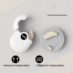 クロスボーダー補聴器耳バック式ハイパワー老年専用音声アンプ集音器補助聴器部品卸売り