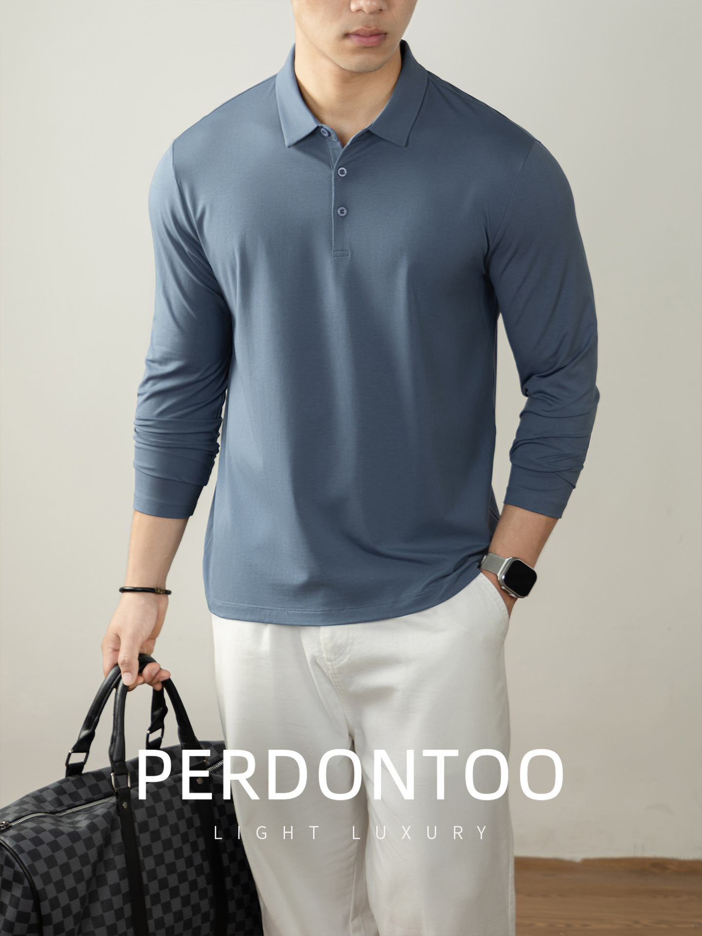 biru denim / M