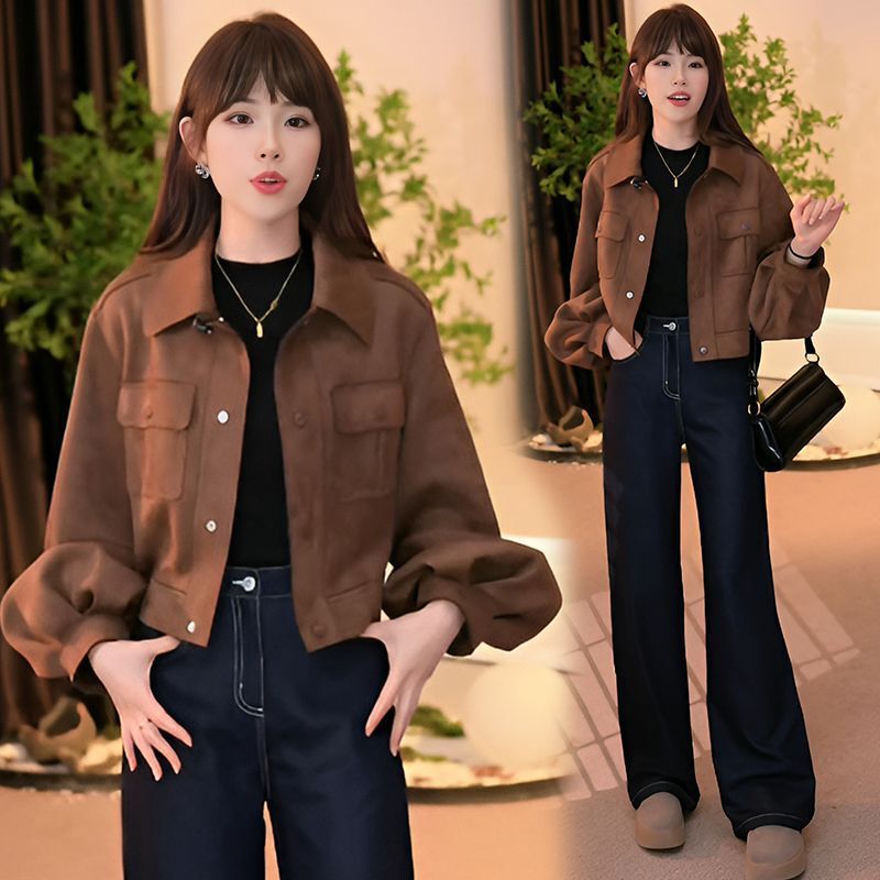 欣欣【XIAOAI】高定2025早秋新款时尚显设计感气质短外套女BN2504|undefined