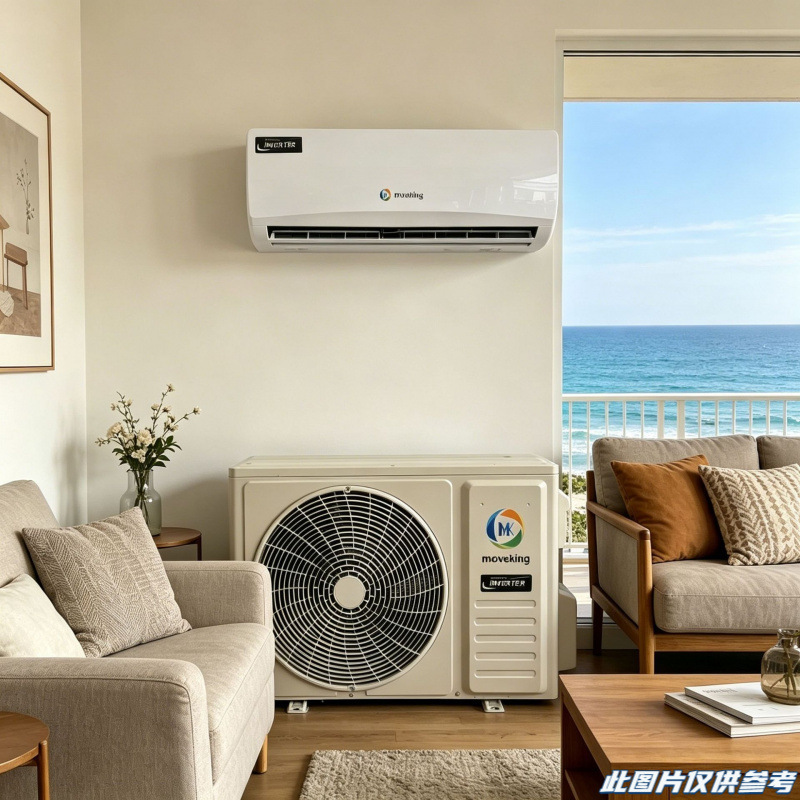 Cross-Border Foreign Trade Air Conditioner 9000 12000 18000 24000Btu Wall-Mounted Export Inverter Cooling Air Conditioner
