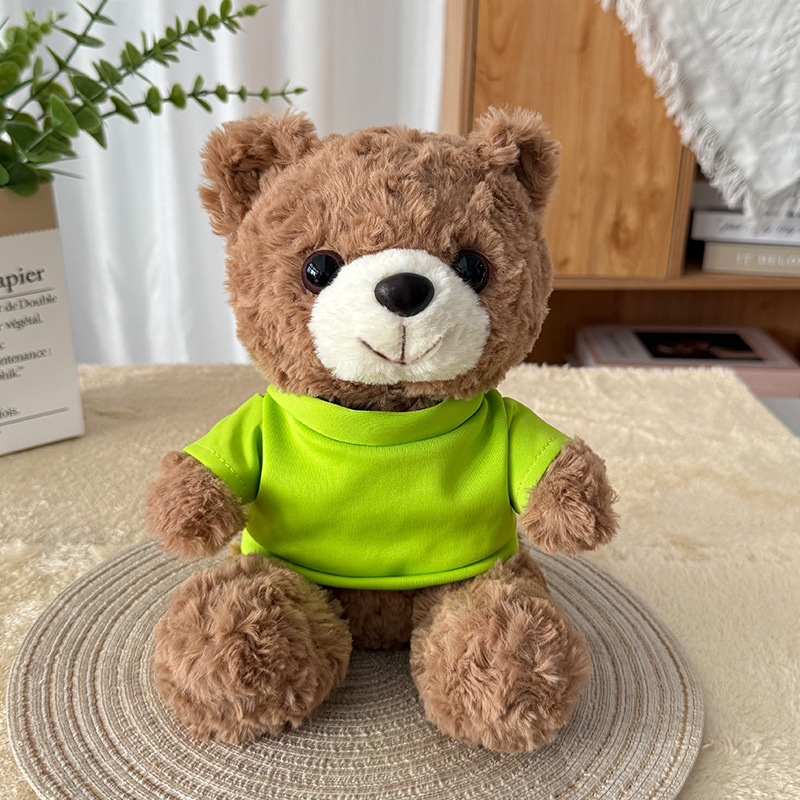 Transfronterizos Teddy Bear muñecas de peluche muñecas de tela regalo de graduación de chicas regalos de eventos logotipo imprimible