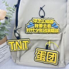 TNT时代少年团演唱会应援物料ins风限定款周边挂饰钥匙扣背包挂件
