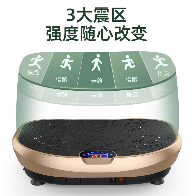 Plataforma Vibratoria Mini Reductora Vibratorio Moldeador para Casa