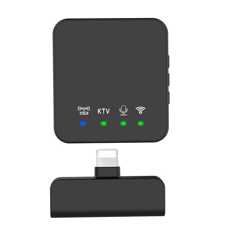 Modelo privado inalámbrico collar clip micrófono con Bluetooth acompañamiento karaoke video en vivo radio reducción de ruido