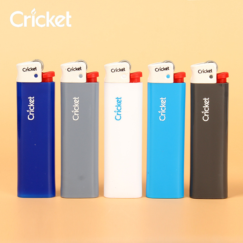 Cricket草蜢正品进口一次性防爆海军蓝砂轮火石滑轮打火机批发