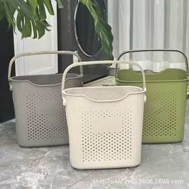 大号脏衣篮家用收纳筐脏衣狂塑料洗衣篮宿舍卫生间手提收纳篮