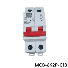 ����С�͔�·��MCBϵ��MCB-6K2P-C32����늉�400/415VAC 10A 2P