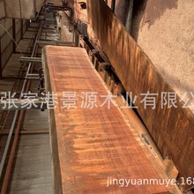 红铁木原木 大口径红铁木 非洲红菠萝格寺庙木圆柱 古建筑加工