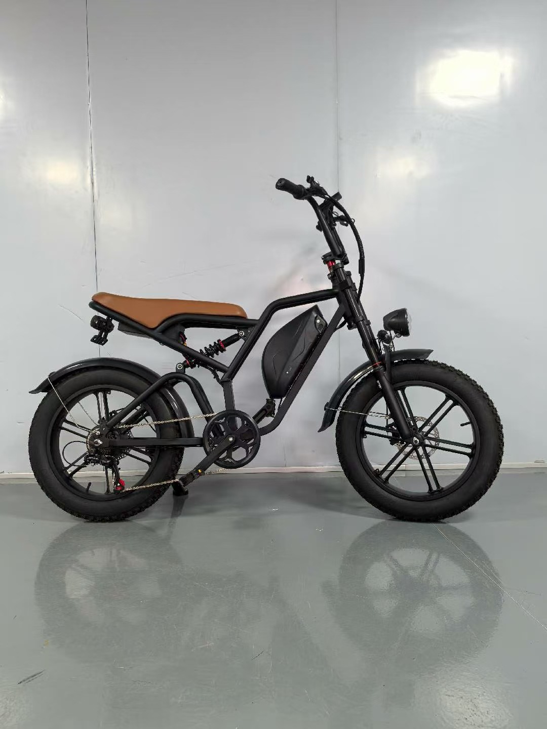 20-inch Fat Tire Off-Road Snow Beach Integrated Wheel Electric Bicycle