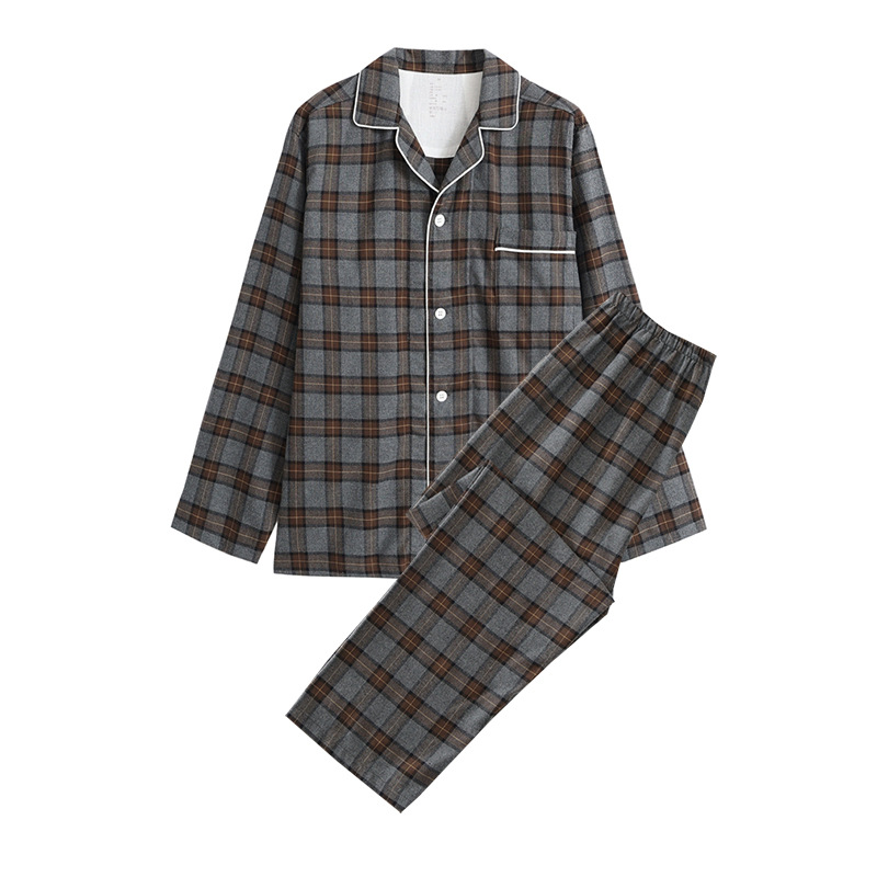 (Male) Cotton Flannel Chocolate Plot Set