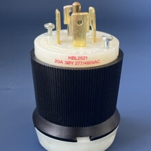 HUBBELL ��Դ��ͷ ȫ�� HBL2521  20A 3-Phase 277/480V AC