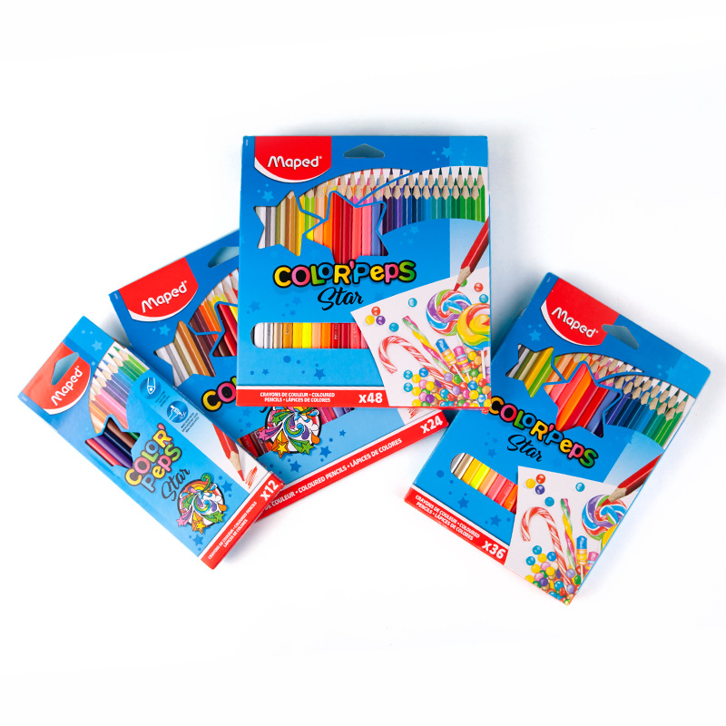 Children's oil paint for pencils painting