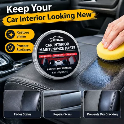QIFENGHE car interior care cream, Car wax