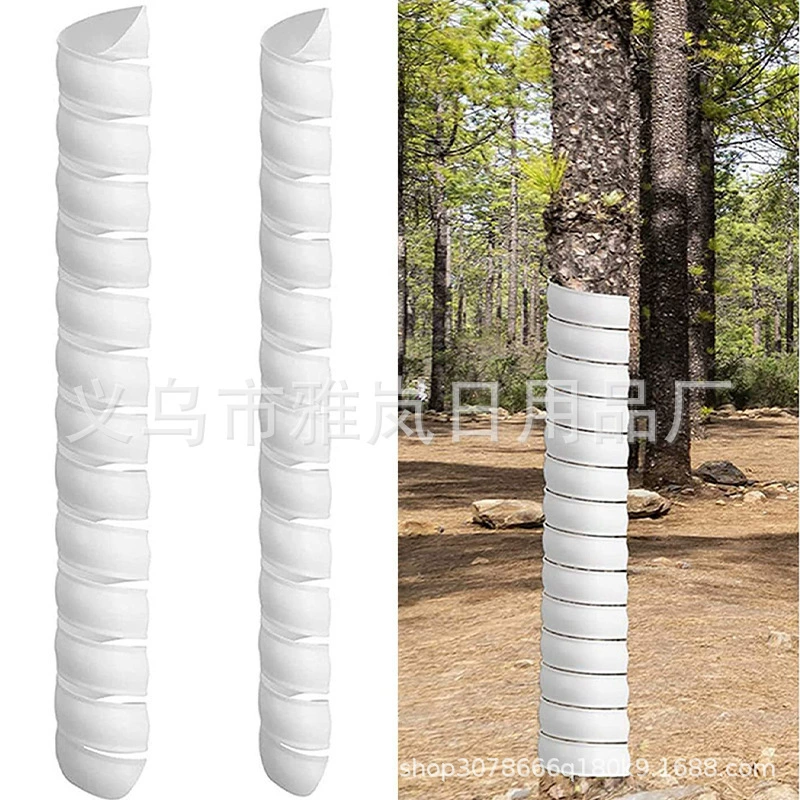 Трансграничные горячие продажи ствол защитный чехол пластиковый спиральное дерево протектор саженцы растения олень кролик кот грызуны