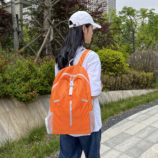 Cross-Border Outdoor Sports Hiking and Mountaineering Ultra-Light Folding Water-Repellent New Storage Backpack