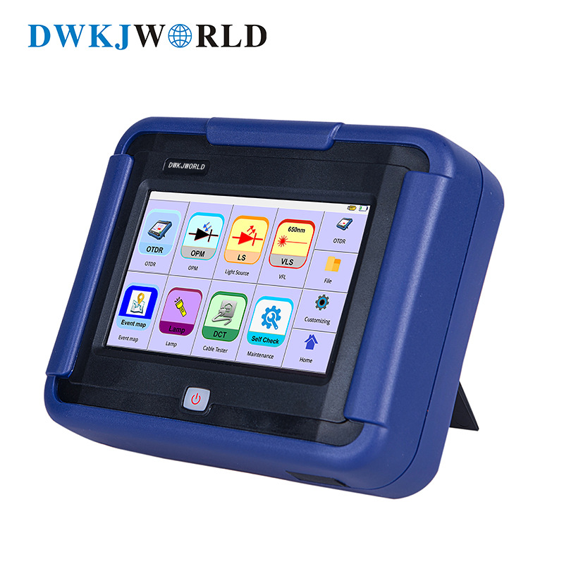 DWKJWORLD多功能光纤测试仪DW6151C光功率计OTDR模式操作测试功能