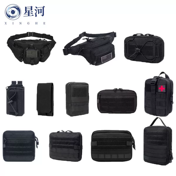 Tactical Waist Bag, Outdoor Sports Multi-Functional Crossbody Chest Bag, Military Enthusiast Edc Bag, Military Camouflage Storage Tactical Bag