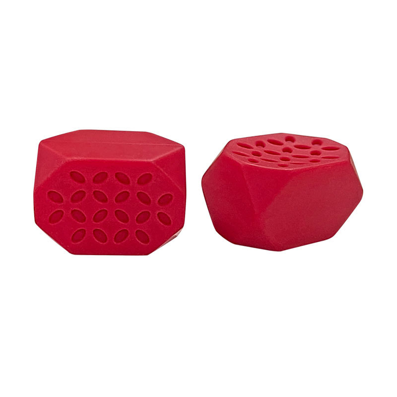 Nuevo cuatro hojas grano masticador de silicona entrenamiento muscular facial masticar bola mandíbula entrenamiento masticador en stock al por mayor