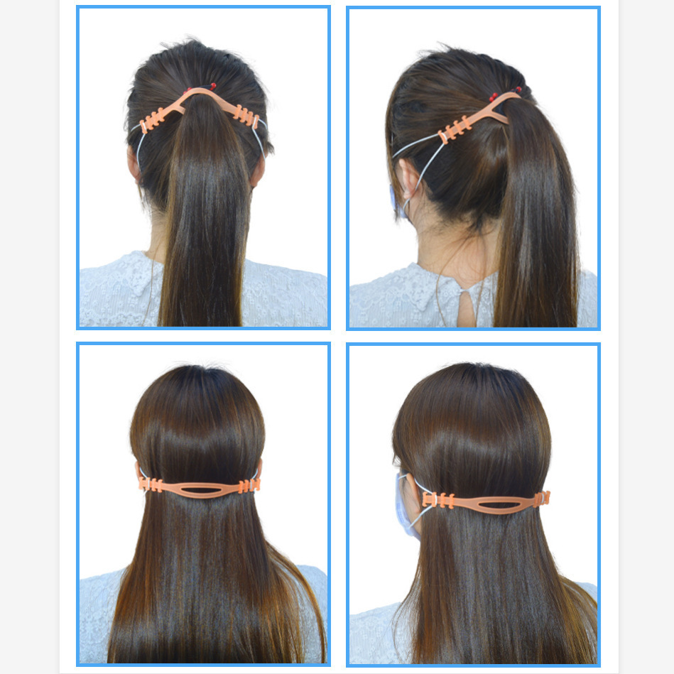 口罩防勒 女士成人儿童通用防勒耳硅胶耳套口罩伴侣 液汰级护耳