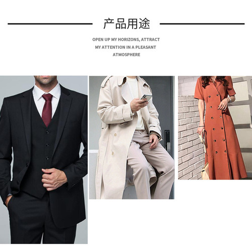 Resin Button High-End Suit Buttons Round Coat Windbreaker Buttons for Men and Women Four-Eye Patterned Buttons