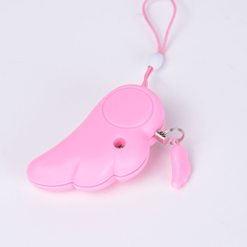 メーカー卸売りの天使の翼の狼防止器の女性は個人的に身を守る警報器を携帯します。|undefined
