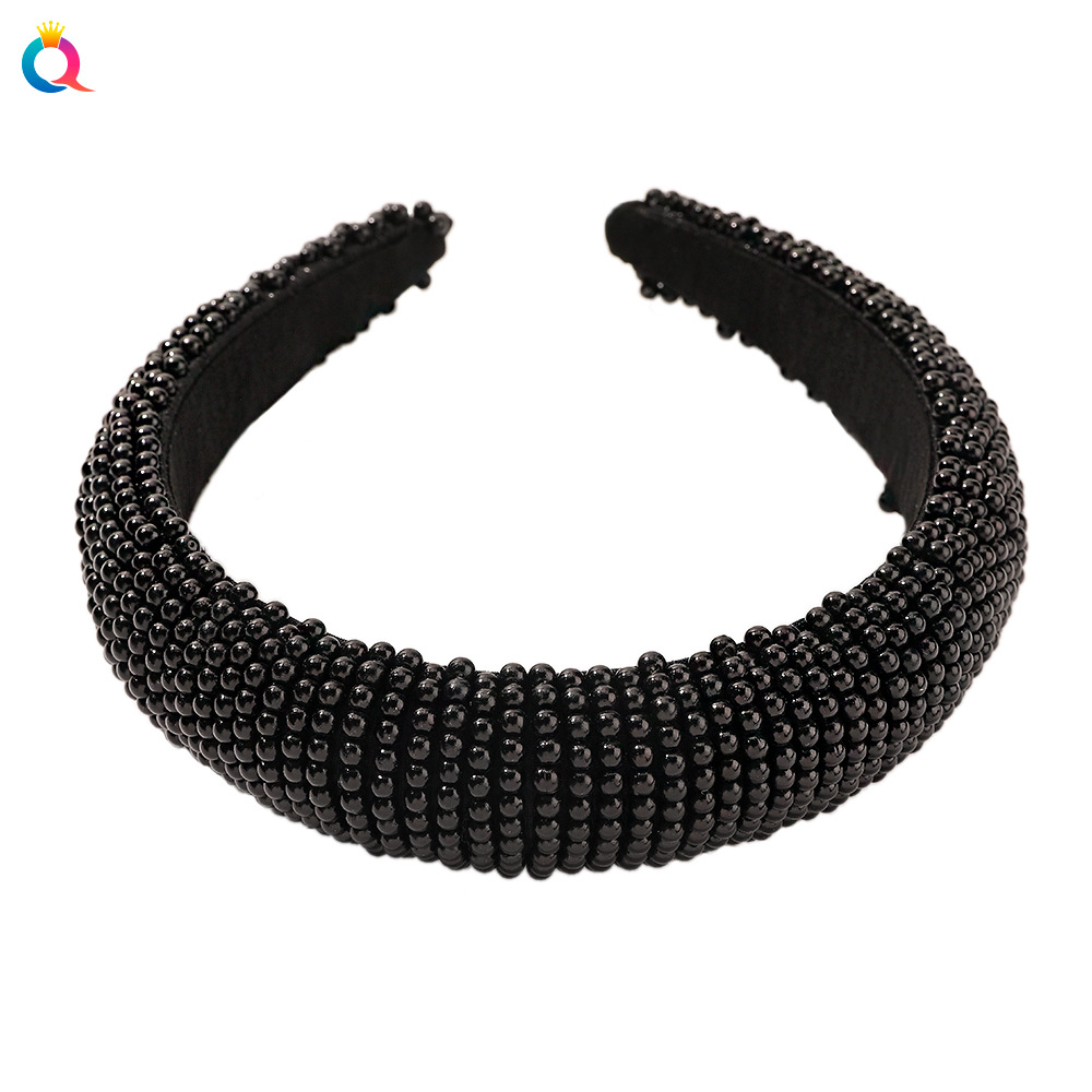 Mode Geometrisch Künstliche Perle Überzug Kopfbedeckung 1 Stück display picture 5