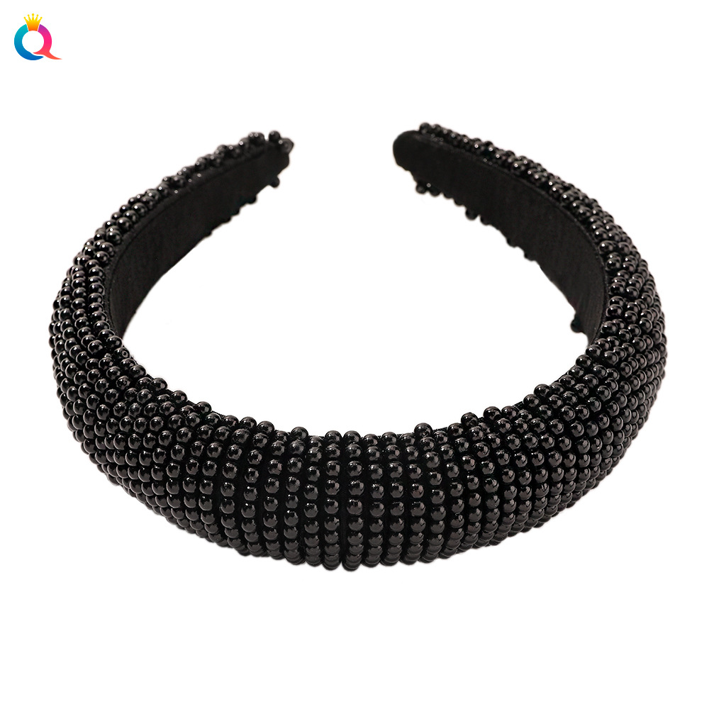 180g Weight Headwear Hair Accessories Type 1 Piece Quantity Street Occasion Artificial Pearl Material Geometric Pattern Women'S Gender Plating Design Fashion Style Fashion Geometric Artificial Pearl Plating Headwear 1 Piece 4