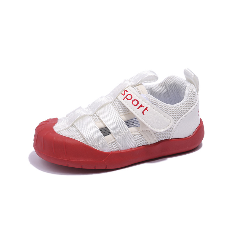 Sandalias de malla transpirable para niños, verano 2025, nuevas sandalias deportivas de moda para niños, zapatos de moda al por mayor