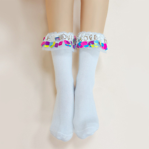 Socks trend colorful scale medium socks long high basketball socks cute women's short socks casual women's and men's socks long leg socks