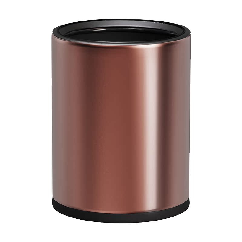 蓋なしゴミ箱卸売 ホテル向け 新型 家庭用 浴室 リビング オフィス 高級感 大容量 収納バケツ|undefined