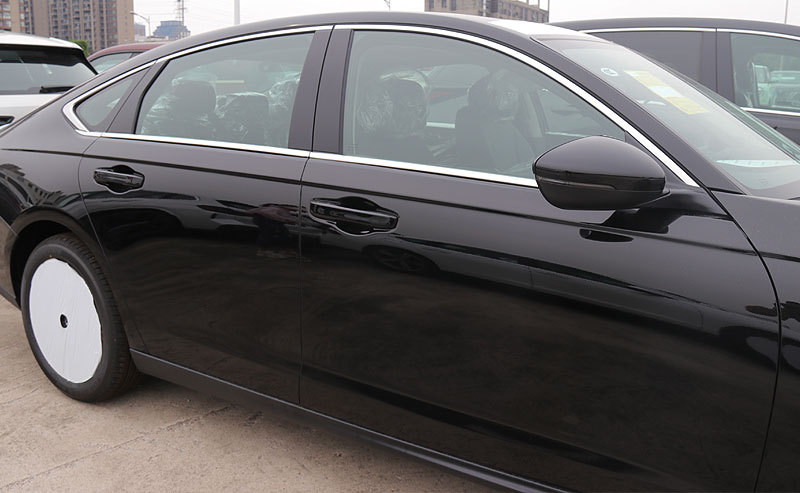 Suitable for Eleventh Generation Accord Window Trim Strips and Other Generations of Accord Exterior Modification Black Warrior Cars