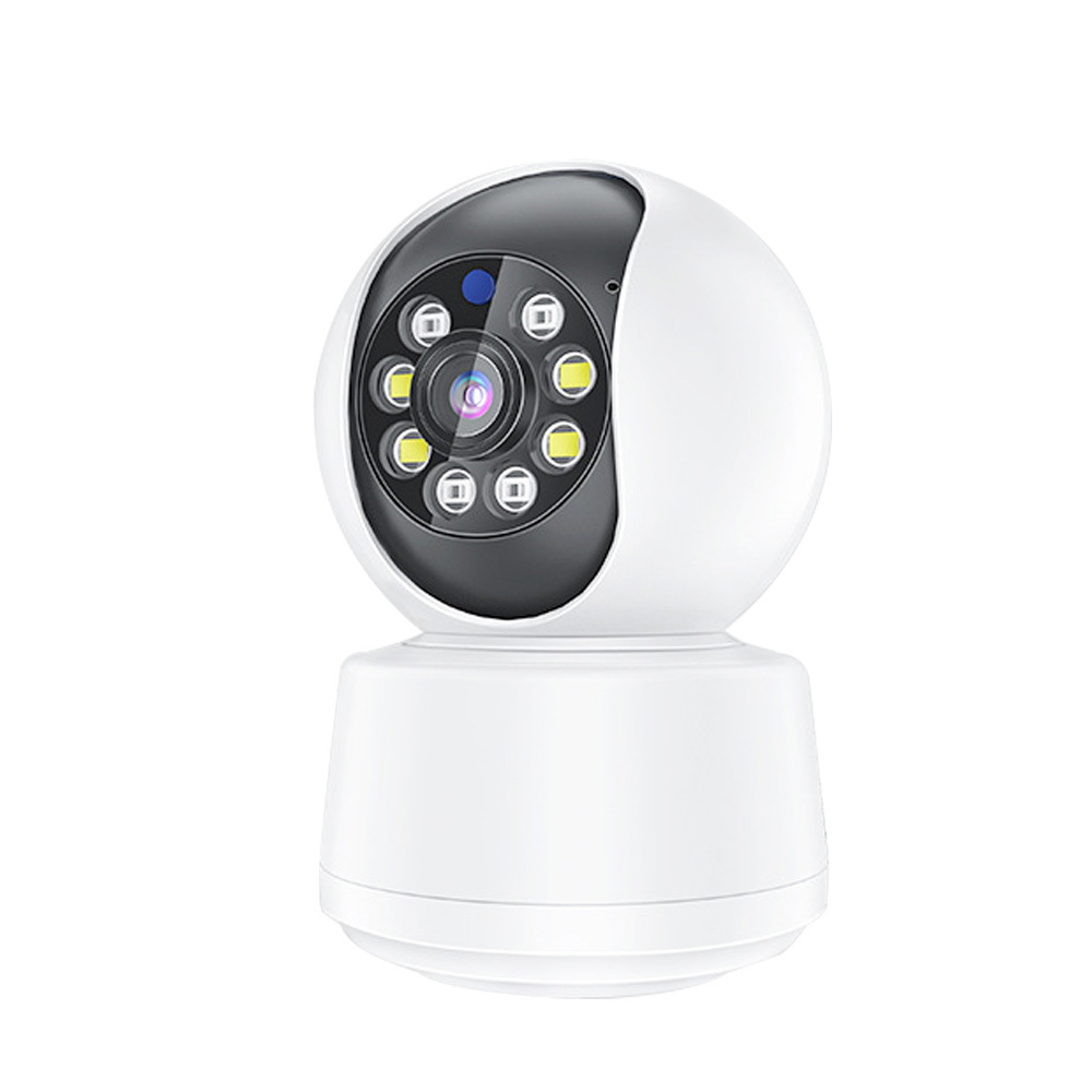 Cámara inteligente HD inalámbrica wifi para interiores, de venta al por mayor transfronteriza, 1080P, con monitor panorámico de 360° y control remoto para el hogar.