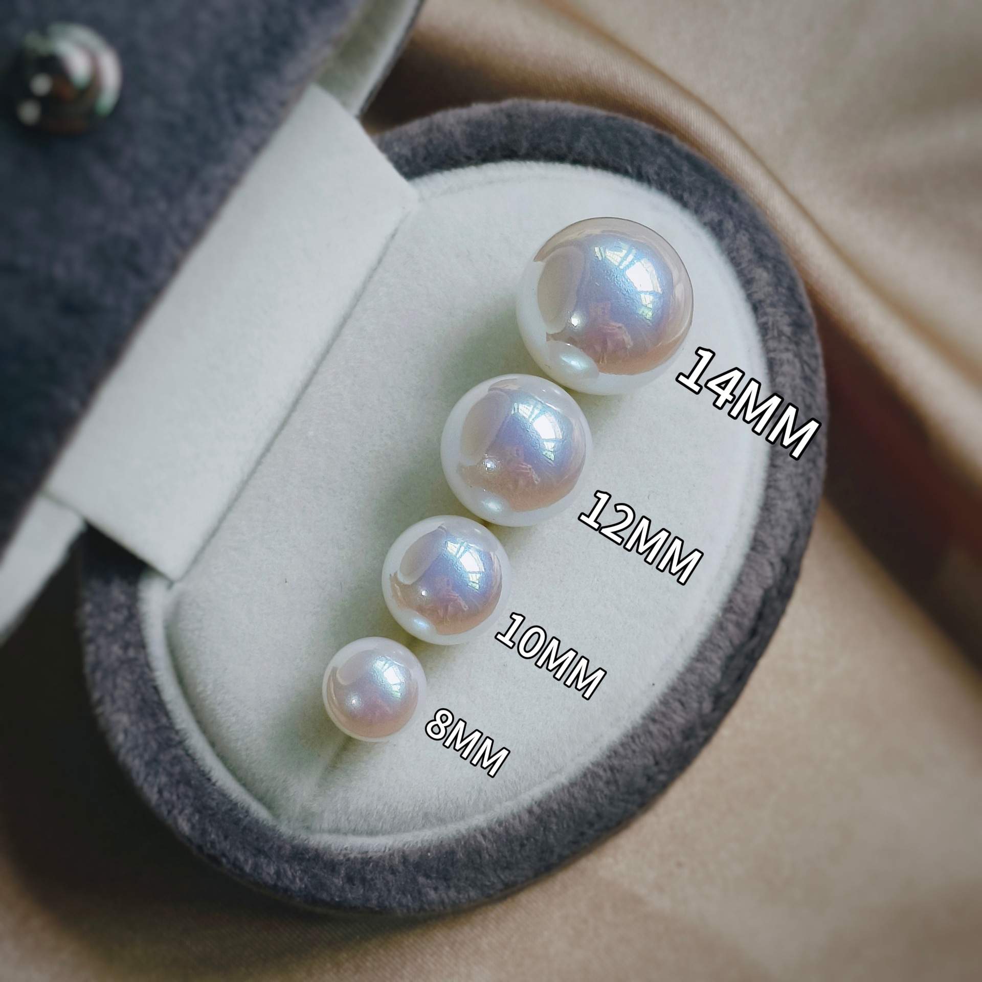 925纯银耳针馒头珍珠耳钉轻奢高级感秋冬耳饰fever同款饰品小灯泡