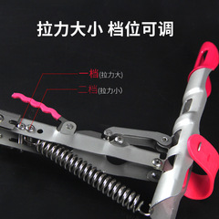 不鏽鋼自動海竿拋杆彈跳支架高靈敏度魚竿起竿器彈簧釣魚地插