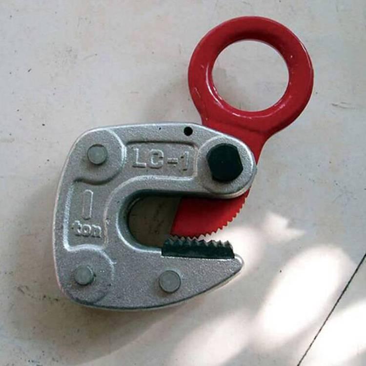 Shandong No.1 abrazadera de placa de acero horizontal tipo mina simple de operación abrazadera de placa de acero horizontal tipo mina